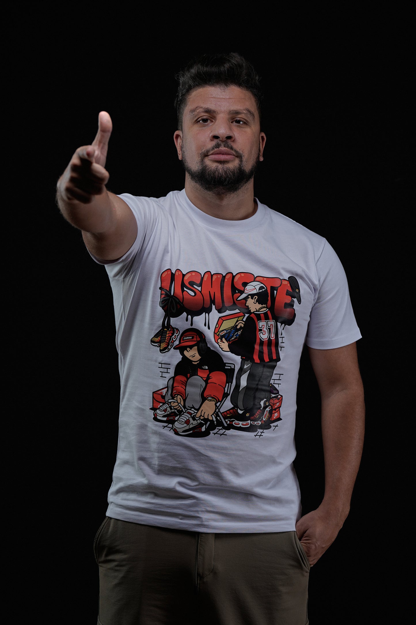 T-Shirt TN Usmiste -White-
