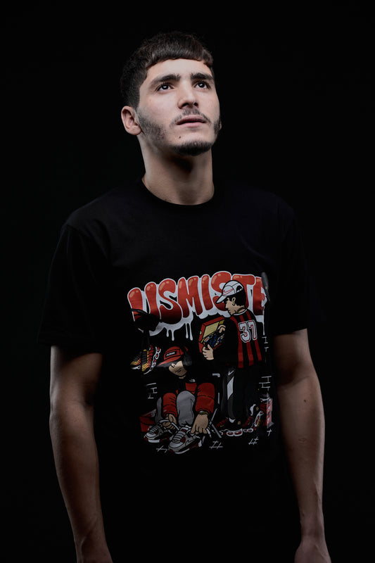 T-Shirt TN Usmiste -Black-