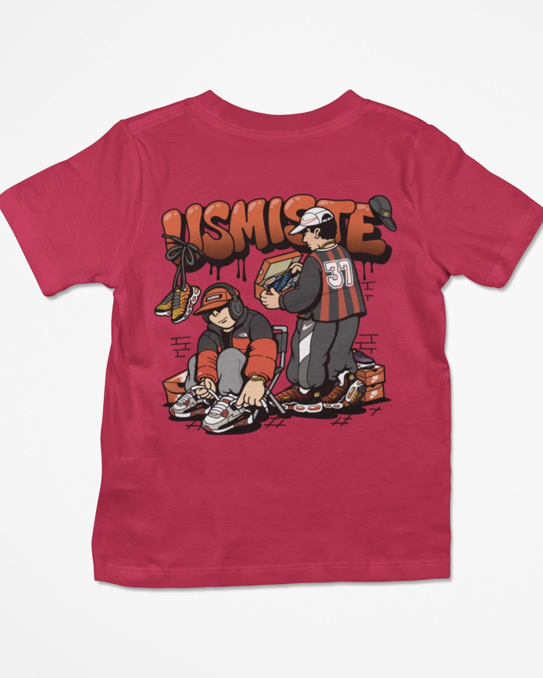 T-Shirt TN Usmiste -Red-