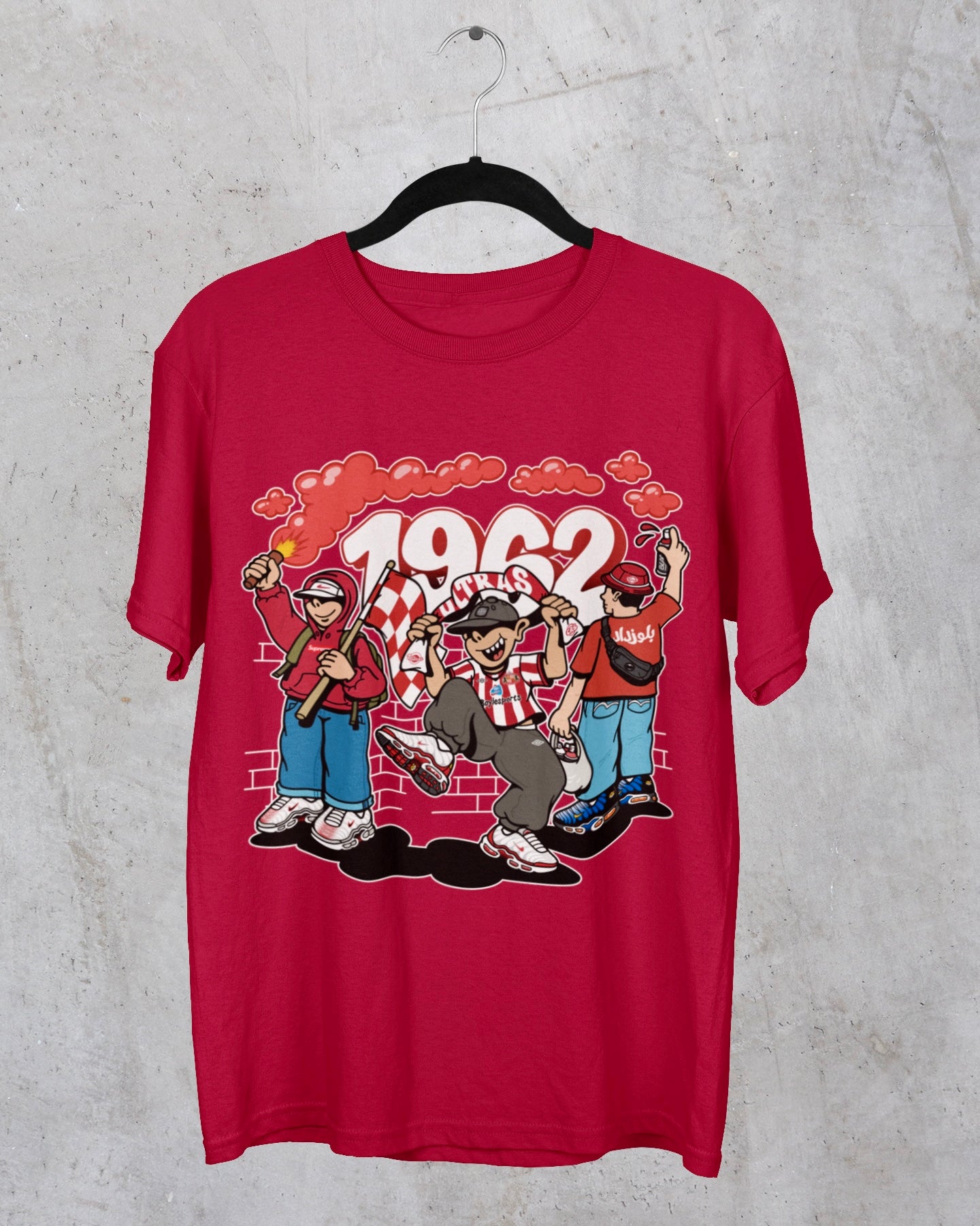 T-shirt CRB & TN -White-