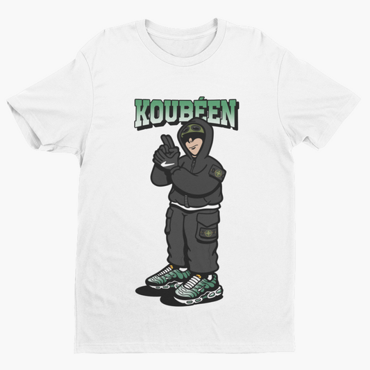 T-Shirt TN KOUBÉEN Casual -White-