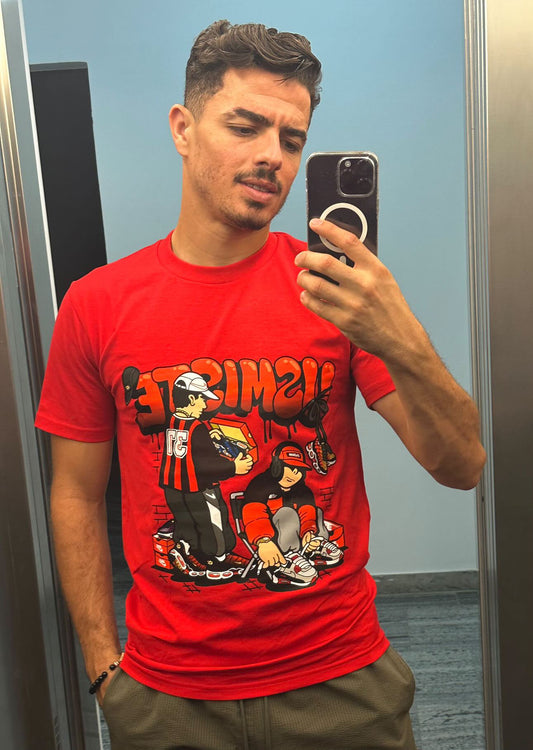 T-Shirt TN Usmiste -Red-