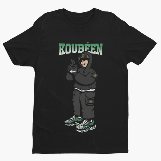 T-Shirt TN KOUBÉEN Casual -Black-