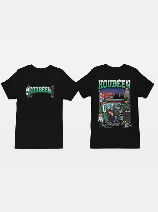 T-Shirt TN KOUBÉEN -Black-