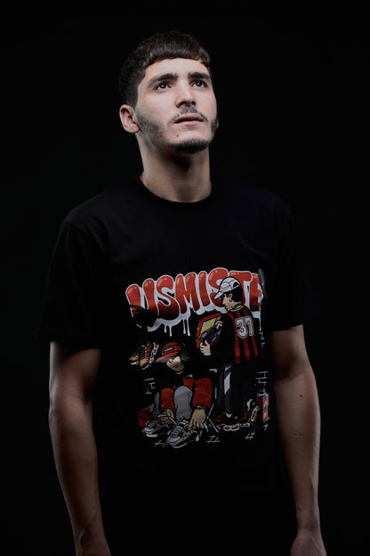 T-Shirt TN Usmiste -Black-