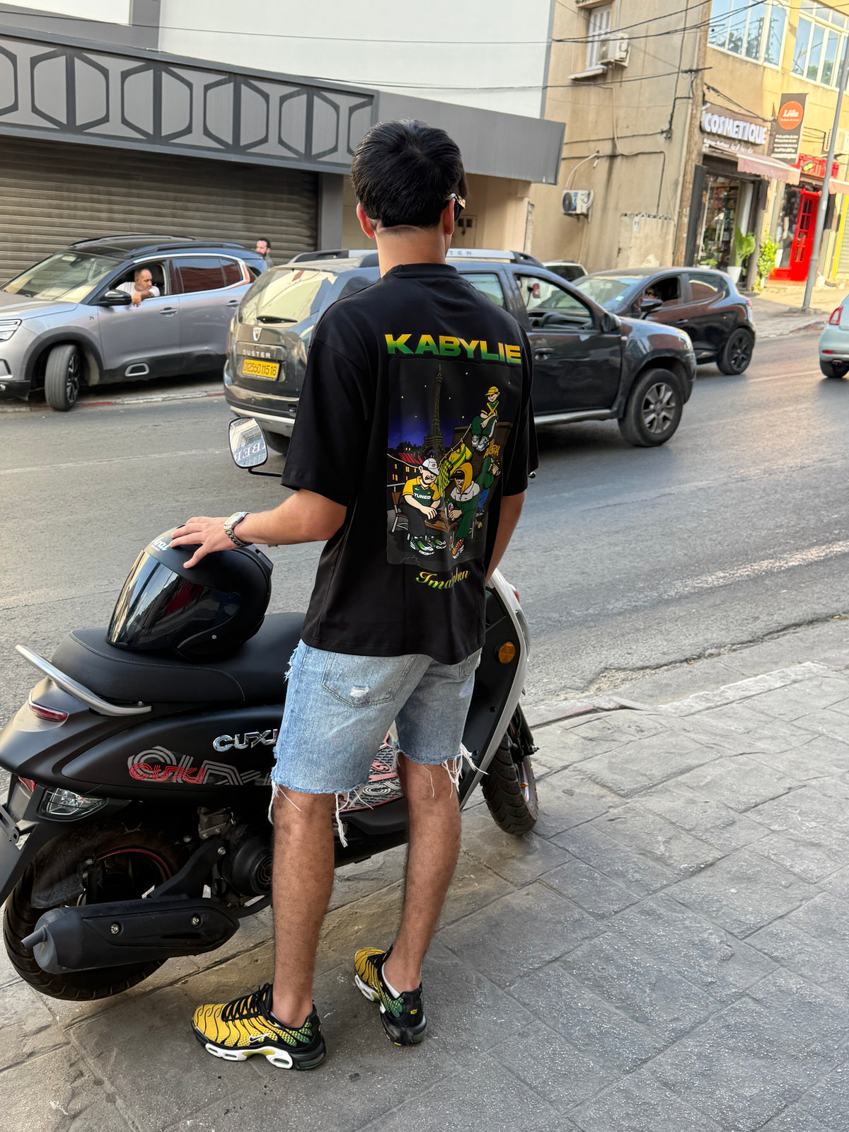 Kabylie T-Shirt by TNAlgeria -Black-